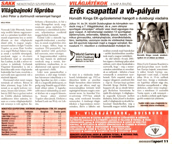 Nemzeti sport